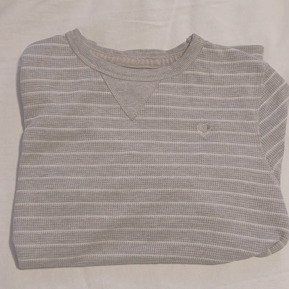 Gray long sleeve casual size small